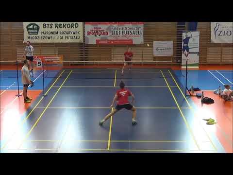 Badminton Pszczyna: Tomasz Matoga vs Mateusz Szatkowski