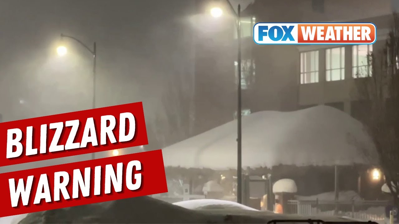 Blizzard Warning Issued In Erie, Pennsylvania, As Winter Storm Sweeps Across US