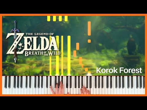 Korok Forest | The Legend of Zelda: Breath of the Wild | Piano Cover (+ Sheet Music)