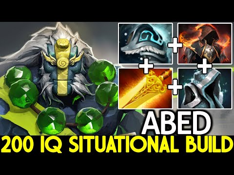 ABED [Earth Spirit] 200 IQ Situational Build Counter Illusions Heroes Dota 2