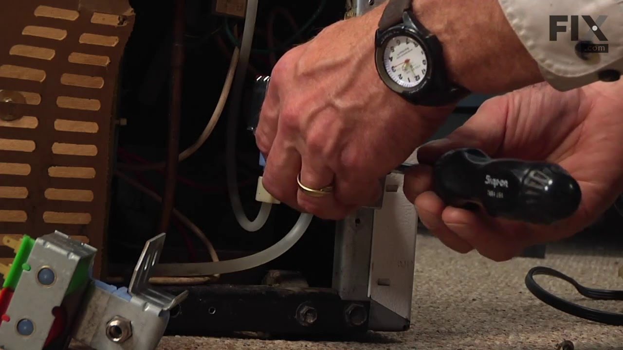 Replacing the Ice Maker and Water Dispenser Dual Inlet Valve