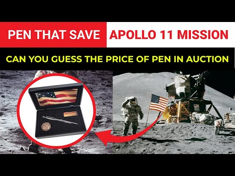Apollo mission 11 | Pen that saved the Astronauts | Auction | Mission Moon