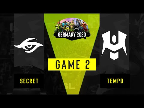 ESL One Germany 2020 | Secret vs Tempo | Game 2