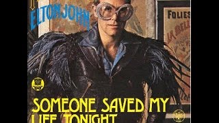 Elton John - Someone Saved My Life Tonight (1974) With Lyrics!