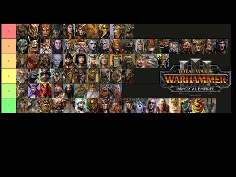 Legendary Lord Tier Rankings - Total War: Warhammer 3: Immortal Empires