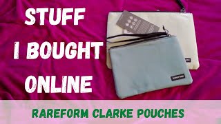 Stuff I Bought Online: Rareform Clarke Pouches