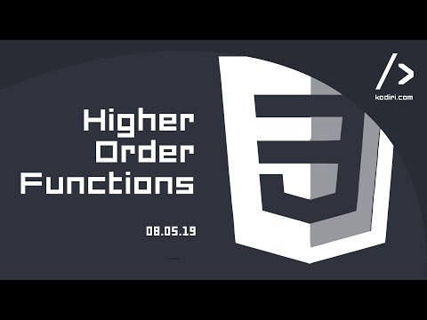 JS Workshop - Higher Order Functions (HOF) - 08.05.19