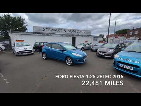 FORD FIESTA 1.25 ZETEC 2015