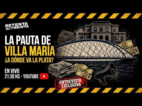 LA PAUTA DE VILLA MARÍA AL DESNUDO: Maxi Romero rompe el silencio | 70/30 EN VIVO
