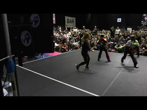 WKUWorld WM 2019 - PFFJ 13-17 -55kg - LIA TEXTOR (GER) VS NINA LENK (GER)