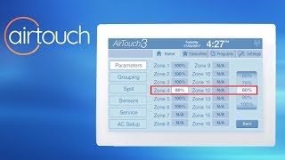 Balancing Ducted Air Conditioning with AirTouch