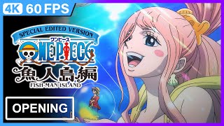 One Piece Log: Fish-Man Island Saga Opening | 4K | 60FPS | Creditless |