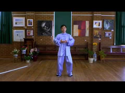 Ba Duan Jin Qi Gong Demonstration (Front View with Instructions)
