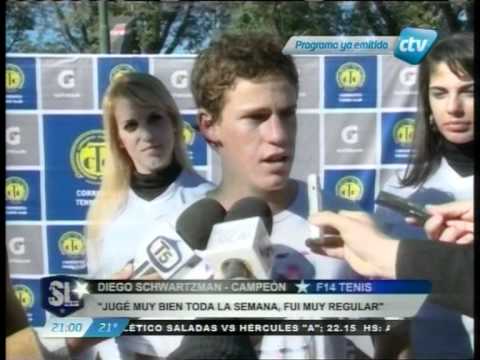 Final F14 de Argentina en Corrientes: Schwartzman vs. Argüello