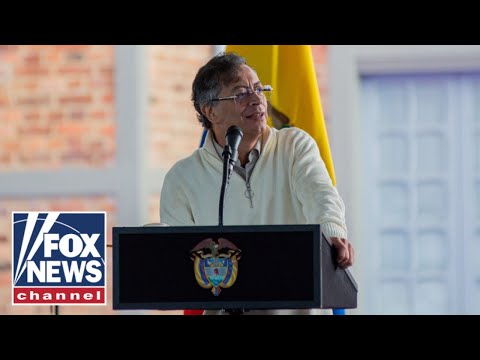 The President of the Republic of Colombia holds a press conference