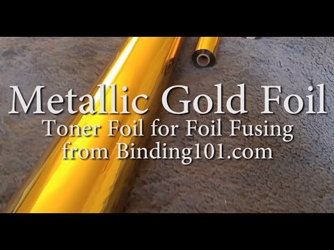 Gold A4 Hot Stamping Foil, Toner Transfer Foil, Reactive Foiling, Laser  Printing Transfer Foil, Metallic Foil, Laminating, Laminator 