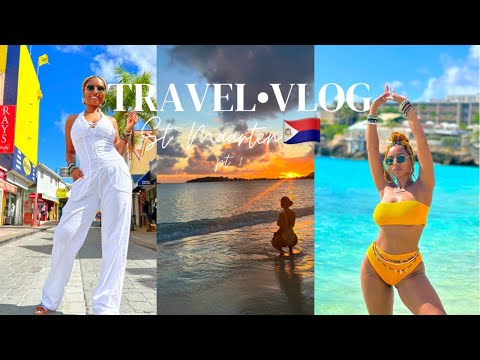 Travel Vlog: Sint Maarten & Saint Martin🇸🇽 pt. 1| iamLindaElaine