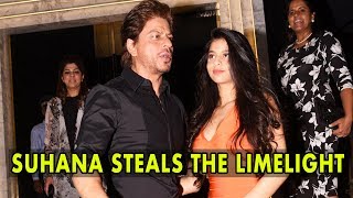 Shah Rukh Khan's Gorgeous Daughter Suhana Khan Steals The Show At Gauri Khan's Bash