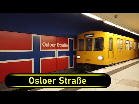 U-Bahn Station Osloer Straße - Berlin 🇩🇪 - Walkthrough 🚶