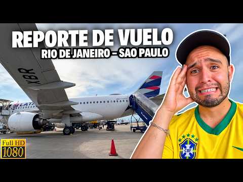 PERDÍ MI VUELO a SUDÁFRICA Parte 1 | Rio de Janeiro - São Paulo | LATAM Airlines |TRIPREPORT #79