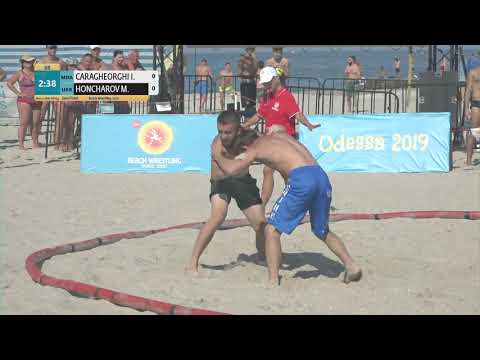1/2 Men's BW - 60 kg: I. CARAGHEORGHI (MDA) v. M. HONCHAROV (UKR)