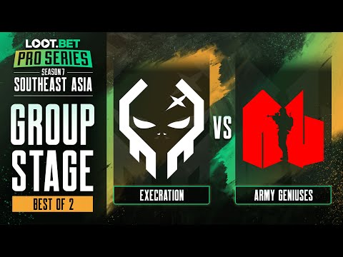 XctN vs Army Geniuses Game 1 - Pro Series 7 SEA: Group Stage w/ Ares & Black^