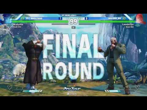 SFV: SHADES_BR vs F3 | BROLYNHO - CPTO Latin America 2 Top 8 - CPT 2017