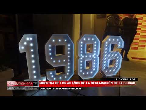 40 Años de la Declaración de la Ciudad de Río Ceballos