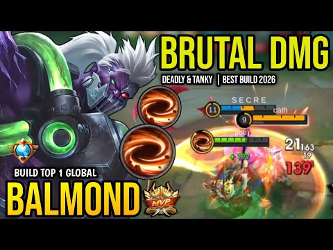 BALMOND BEST BUILD 2026 | BUILD TOP 1 GLOBAL BALMOND GAMEPLAY | MOBILE LEGENDS✓