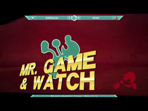 SOS 43 Winners Quarters - SAK|Skylar (Mr. Game & Watch) vs Wulfn (Fox)