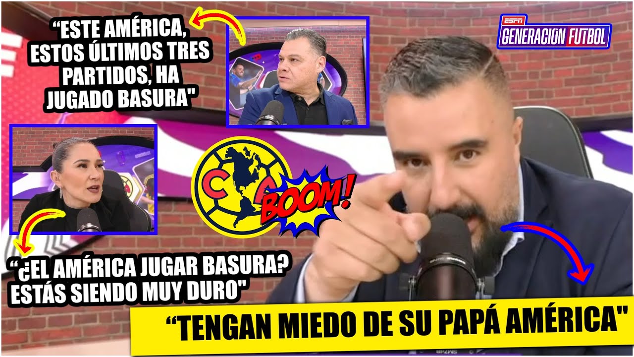 Álvaro advirtió: Tengan miedo al AMÉRICA. Dionisio explotó: Pero si ha jugado BASURA | Generación F