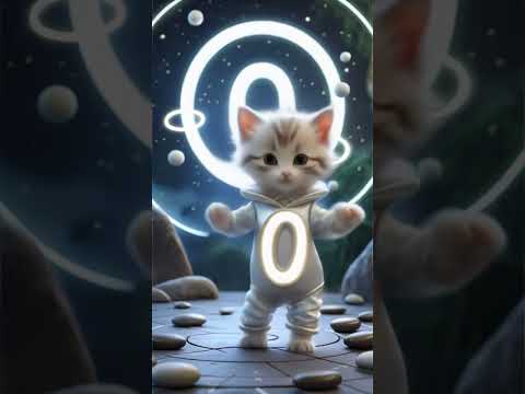 Cat Number 0 (Zero) &ndash; Infinity & New Beginnings #numbers #numbersong #motorcycledance