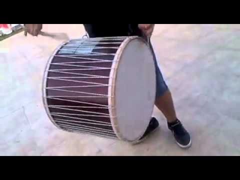 TURKISH DAVUL PERCUSSION WALNUT DRUM  FOR SALE