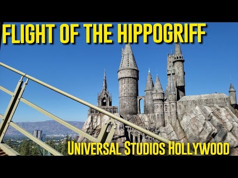 Flight Of The Hippogriff On-ride Front Seat POV Universal Studios Hollywood