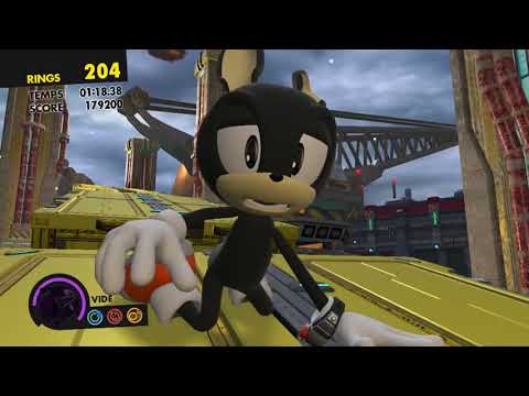 145   Walkthrough FR l Sonic Forces l Mission Utiliser un Wispon Vide et Battre 3 & 5 Ennemis d'affi