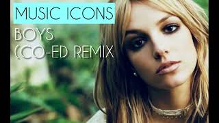 Britney Spears - Boys (Co-Ed Remix) (Feat. Pharrel Williams) (High Tone / PAL)