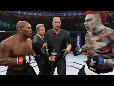 Mike Tyson vs. Scary Terror - EA Sports UFC 2 - Boxing Stars 🥊