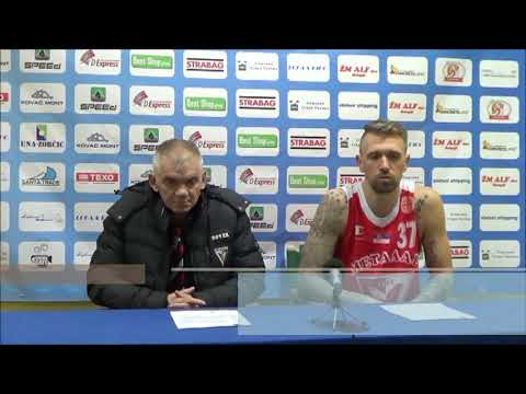 Konferencija nakon utakmice Dunav - Metalac 95:67