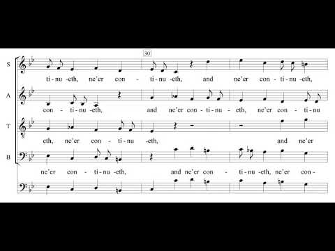 Purcell - Man that is born of a woman, Z. 27