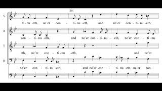 Purcell - Man that is born of a woman, Z. 27