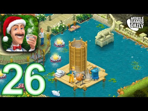 GARDENSCAPES NEW ACRES STORY Walkthrough Gameplay Part 26 - Day 22 (iOS Android)