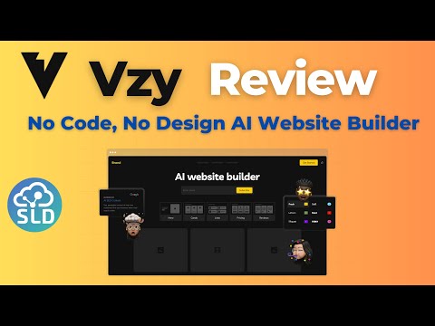 Vzy Review: AI-Powered Website Builder to Create Beautiful Sites within Minutes