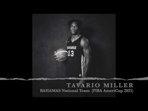 Tavario Miller - Bahamas National Team (FIBA Americup 2021)