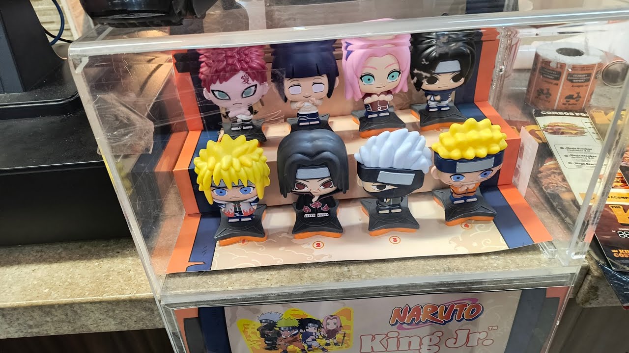 Brindes Naruto - BK Dezembro 2024