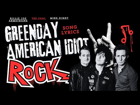Green Day : American Idiot (Lyrics Video)