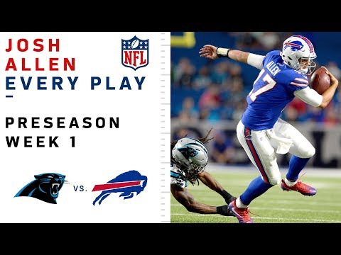 Every Josh Allen Throw & Run vs. Panthers
