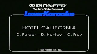 Download lagu HOTEL CALIFORNIA - The Eagles - Karaoke Version - American Karaoke - 70's Hit Parade  3 mp3