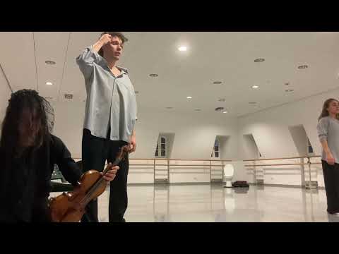 Rehearsal Material for „The Needles In Your Arms“ (2025) by Stefan Reinhardt