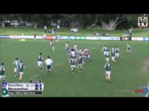 2014 NHRU Major Semi Final Premier 1 Highlights - Merewether Carlton v Hamilton