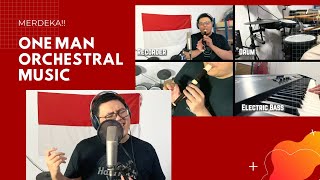 Download lagu One Man Orchestral Music - Tanah Airku Kampuang Nan Jauh Di Mato mp3